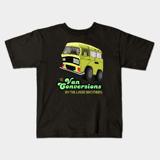 Laser Brothers Van Conversions Kids T-Shirt